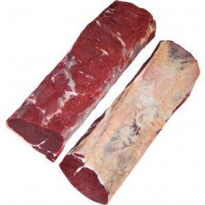 Frozen beef tenderloin, kg
